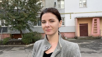 Заступниця директора комунальної установи "Центр енергоефективності" Валентина Іщенко, 16 жовтня 2024 року, Миколаїв Заступниця директора комунальної установи "Центр енергоефективності" Валентина Іщенко, 16 жовтня 2024 року, Миколаїв