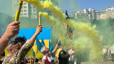 Одесою пройшов Марш захисників України Одесою пройшов Марш захисників України