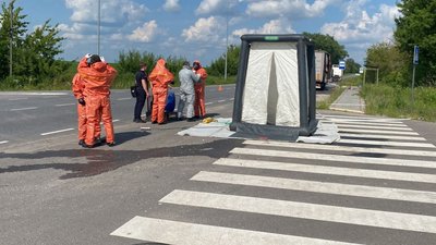 На Тернопільщині стався витік соляної кислоти