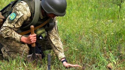 На Одещині сапери морської піхоти провели тренування з пошуку та знешкодження мін На Одещині сапери морської піхоти провели тренування з пошуку та знешкодження мін