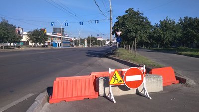 У Сумах перекрили центральну вулицю: ФОТО