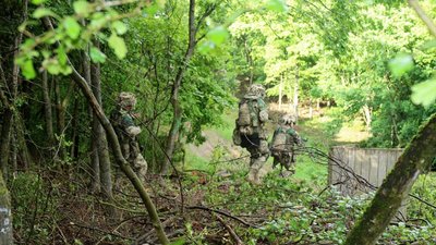 Житомирські десантники беруть участь у багатонаціональних військових навчаннях Saber Guardian-2021 Житомирські десантники беруть участь у багатонаціональних військових навчаннях Saber Guardian-2021