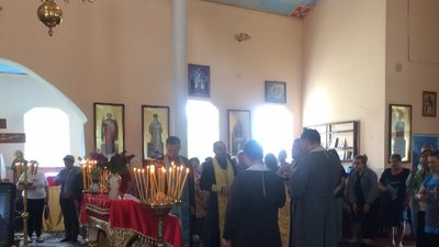 У храмі пророка Іллі звучали молитви українською. 02.06.2023 рік. У храмі пророка Іллі звучали молитви українською. 02.06.2023 рік.