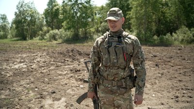 Прикордонник з позивним "Макдак" розповідає про те як збив шахед на Чернігівщині Прикордонник з позивним "Макдак" розповідає про те як збив шахед на Чернігівщині