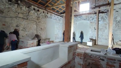 Артпростір Олега Шупляка в замку Артпростір Олега Шупляка в замку