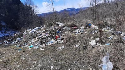 У селі Пороги на Прикарпатті виявили стихійне сміттєзвалище. Що каже влада У селі Пороги на Прикарпатті виявили стихійне сміттєзвалище. Що каже влада