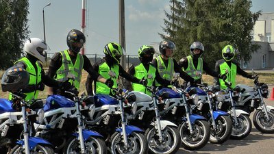 Поблизу Полтави навчають мотопатрульних із Києва та Одеси