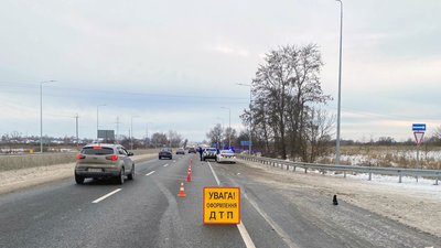 Смертельне ДТП на Чернігівщині: на трасі Київ-Чернігів водій на смерть збив пішохода
