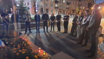 Вшанування загиблих мотоциклістів Вшанування загиблих мотоциклістів
