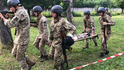 Команда з Тернопільщини посіла призові місця у військово-патріотичній грі "Сокіл-Джура"