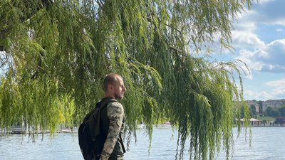 Доброволець приїхав додому Доброволець приїхав додому
