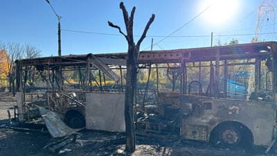 Такий вигляд має місце російської атаки наступного дня 9 жовтня