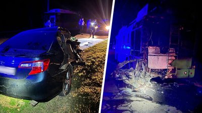 У Харкові нетверезий водій в'їхав у припаркований тролейбус — поліція
