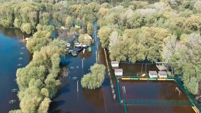 Водопілля на Чернігівщині: можливе затоплення пляжу "Золотий берег" та заплави Десни