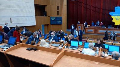 У Запорізькій обласній раді не набрався кворум для продовження першої сесії