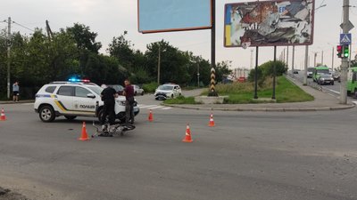 У Полтаві в аварії травмувався велосипедист
