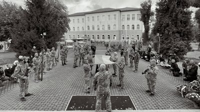 У Мукачеві попрощалися з полеглим захисником Юрієм Сивулькою