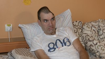 Боєць Іван Харкевич на реабілітації