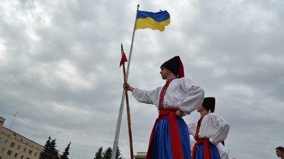 День Незалежності у Житомирі: в центрі міста провели патріотичну ходу День Незалежності у Житомирі: в центрі міста провели патріотичну ходу
