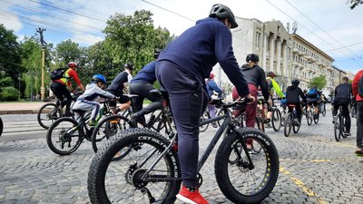 Вінниця в дванадцяте долучилась до Всеукраїнського Велодня Вінниця в дванадцяте долучилась до Всеукраїнського Велодня