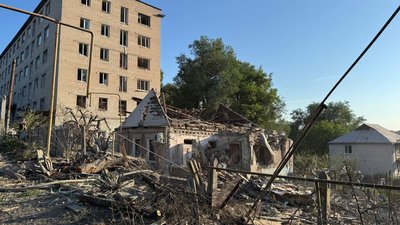 Наслідки російського обстрілу КАБами Запоріжжя, 27 липня 2026 року