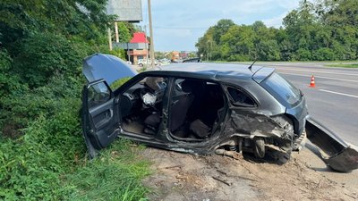 Аварія на автодорозі "Львів-Шегині"