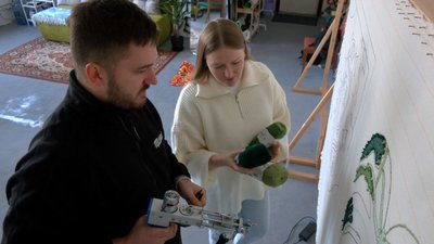 У Черкасах виготовляють тафтингові килими У Черкасах виготовляють тафтингові килими
