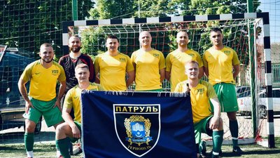 Правоохоронці Тернопільщини посіли друге місце у груповому турнірі з мініфутболу