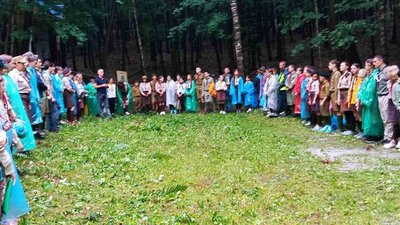 В Антонівцях на Тернопільщині завершилася таборова зустріч пластунів В Антонівцях на Тернопільщині завершилася таборова зустріч пластунів