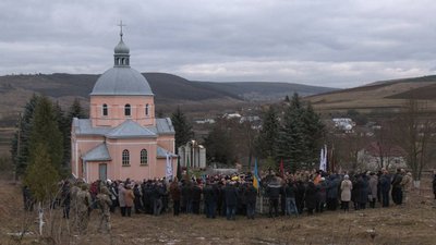 Похорон Ярослава Пасемника, листопад 2023, Жовнівка Похорон Ярослава Пасемника, листопад 2023, Жовнівка