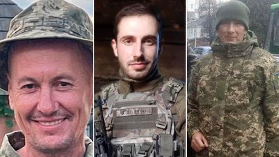 На Буковині прощаються з військовими Чобаном, Кочуркою та Пишковим, які загинули на війні