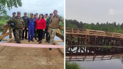 міст, жителі, Ковалівка, Уборть, ремонт моста, староста