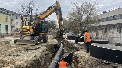 Ремонтні роботи на вул. Залізничній