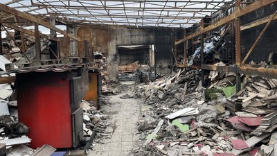 Після пограбування знищили магазин шахедами. Історія підприємця з Миколаївщини Після пограбування знищили магазин шахедами. Історія підприємця з Миколаївщини