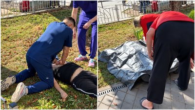 чоловік помер серед вулиці від інсульту Кривий Ріг