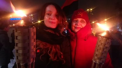 У Дніпрі відбувся смолоскипний марш до дня народження Бандери У Дніпрі відбувся смолоскипний марш до дня народження Бандери