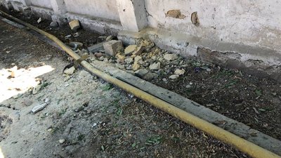Пошкоджений газопровід