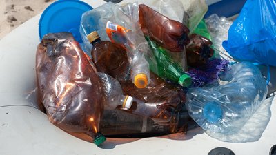 Мешканець запоріжжя самотужки організував збір сміття у Дніпровських плавнях Мешканець запоріжжя самотужки організував збір сміття у Дніпровських плавнях