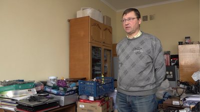 Автор волонтерського проєкту Григорій Заспа з Черкас
