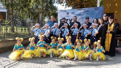 Під час відкриття поліцейської станції у Великогаївській громаді