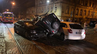У Львові трапилась потрійна ДТП: травмована жінка