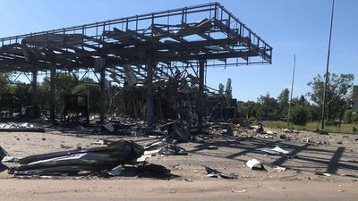 Півмільйона гривень: екологи підрахували збитки довкіллю від знищених росіянами заправок у Чернігові