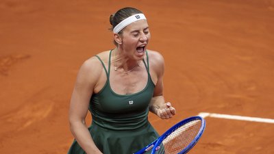 Марта Костюк, українська тенісистка на турнірі WTA 1000 у Мадриді (2026)