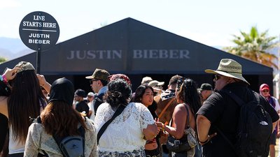 Джастін Бібер на Coachella