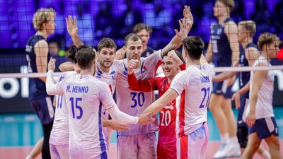 Збірна Франції з волейболу другий фіналі Євро-2026