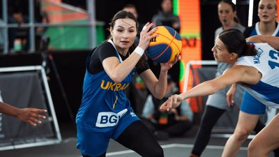 Україна вибула в груповому раунді жіночого чемпіонату Європи з баскетболу 3х3