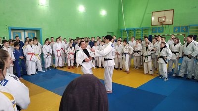 У Сумах відбувся майстер-клас чемпіона світу з дзюдо Георгія Зантарая