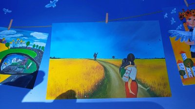 У Сумах відбулося спецпогашення марки Укрпошти "Діти перемоги малюють Україну майбутнього" У Сумах відбулося спецпогашення марки Укрпошти "Діти перемоги малюють Україну майбутнього"