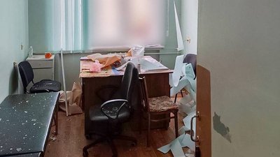 Херсон, дрон, обстріли, лікарня
