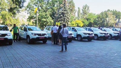 Десять нових авто отримали сімейні амбулаторії на Миколаївщині